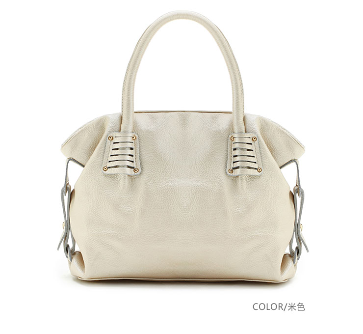 未来主义系列时尚牛皮手提包