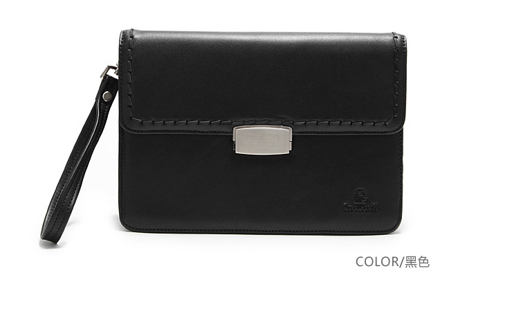 ****牛皮手包 黑色